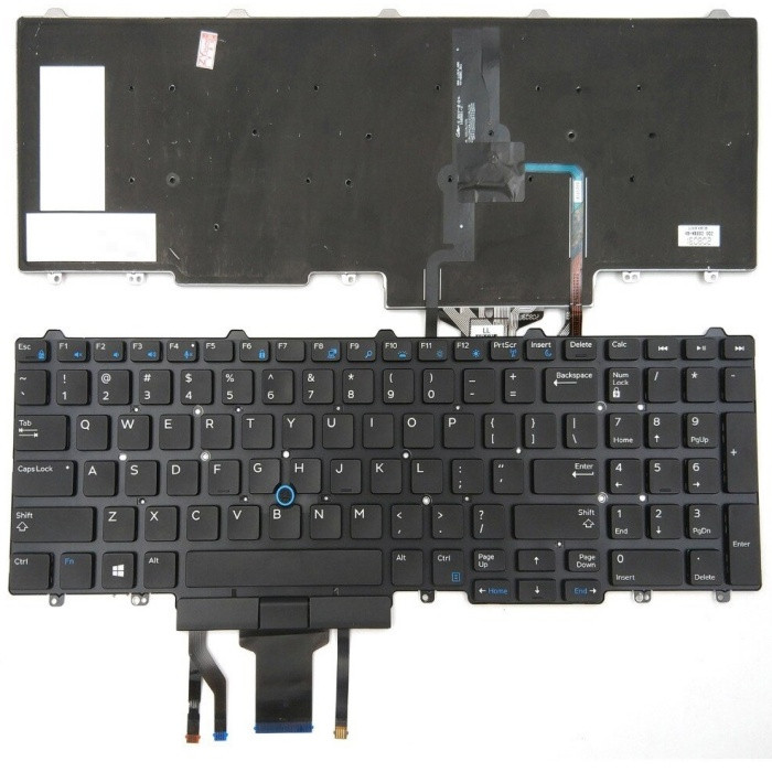 Bàn phím laptop Dell Latitude E5550, Precision 3520 7510 7520 7720