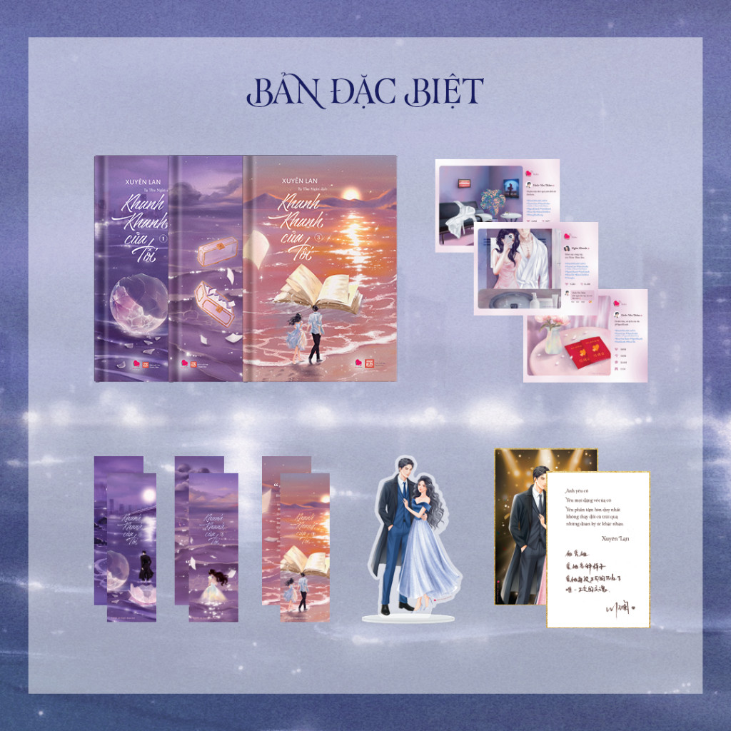 Sách - Khanh Khanh của tôi (Trọn Bộ 3 Tập) - Xuyên Lan - Bản Quyền