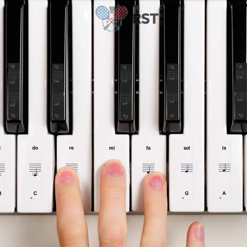 RunSabailTWO 54 / 61 / 88 Phím Đàn Piano Dán Trong Suốt Bàn Phím Đàn Piano PVC Miếng Dán Đàn Piano S