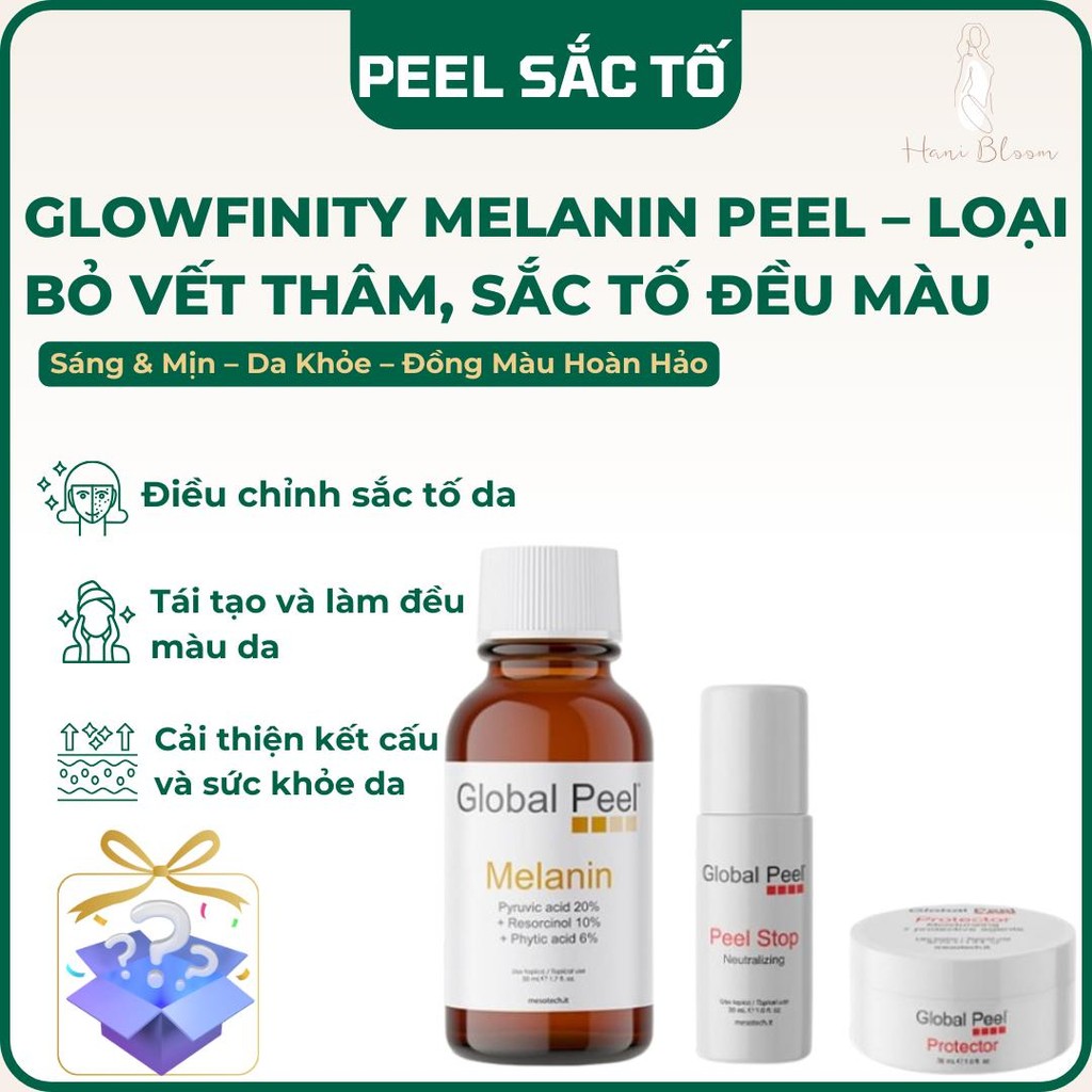 Peel nám và các vấn đề sắc tố da Mesotech Global Peel Melanin