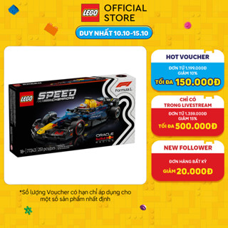 LEGO SPEED CHAMPIONS 77243 Đồ Chơi Lắp Ráp Xe Đua Oracle Red Bull Rb20 F1 (251 chi tiết)