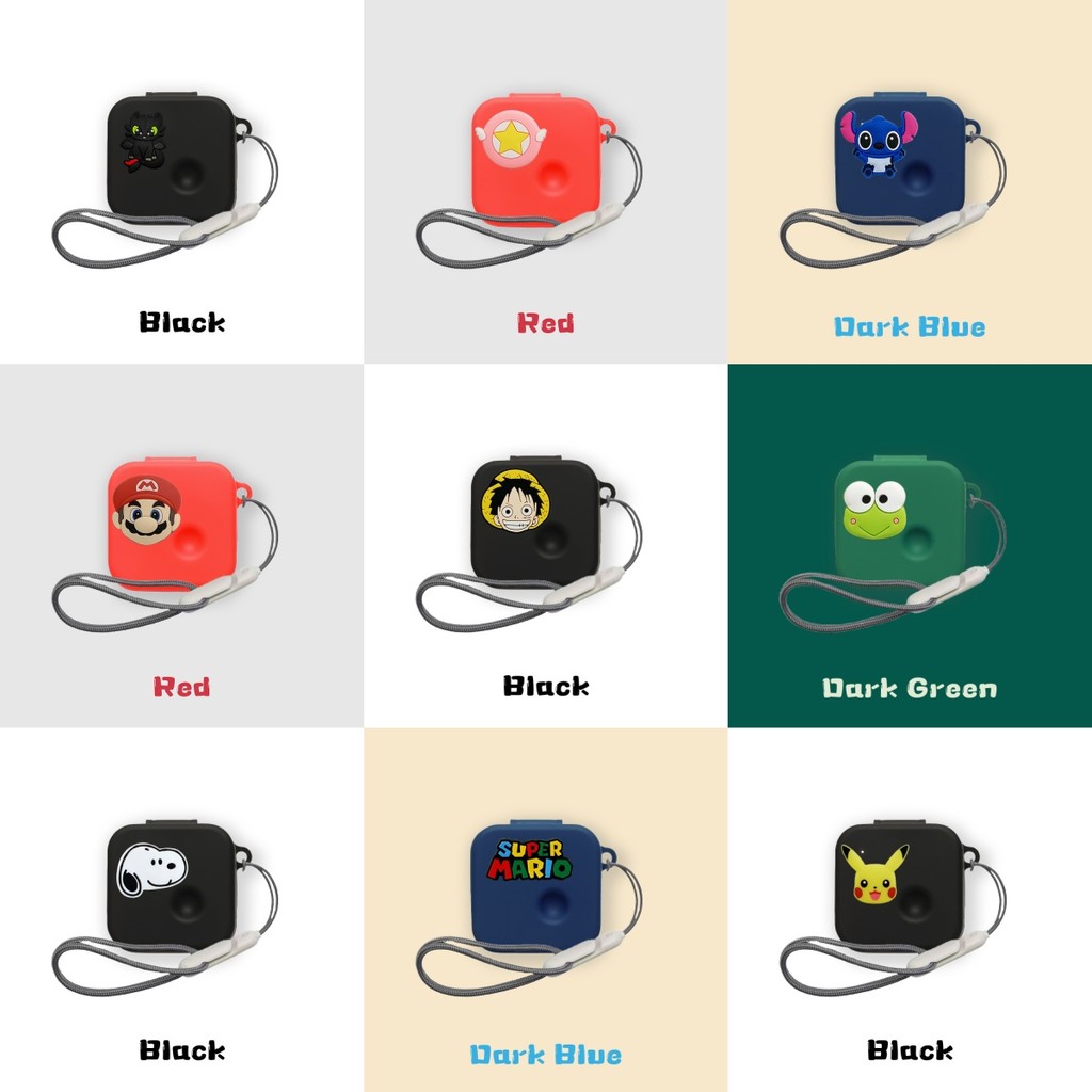 Case for Nothing Ear (3) 2025 Cartoon Mario Lanyard Pendant Suitable for Nothing Ear (3) 2025 Silico