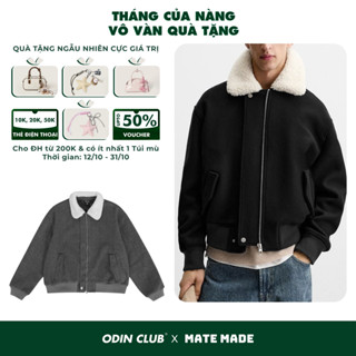Áo Sweater lông cừu cao cổ Glador Odin Club, Áo dài tay nam nữ unisex, Local Brand ODIN CLUB