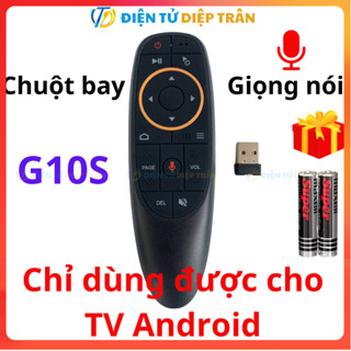 Chuột Bay Điều Khiển Bằng Giọng Nói G10S 2.4G USB Cho Android TV BOX PC -  ĐT Diệp Trân