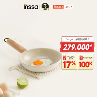 Inssa Chảo Phủ Sứ An Toàn 18cm/24cm GUOJ022-23