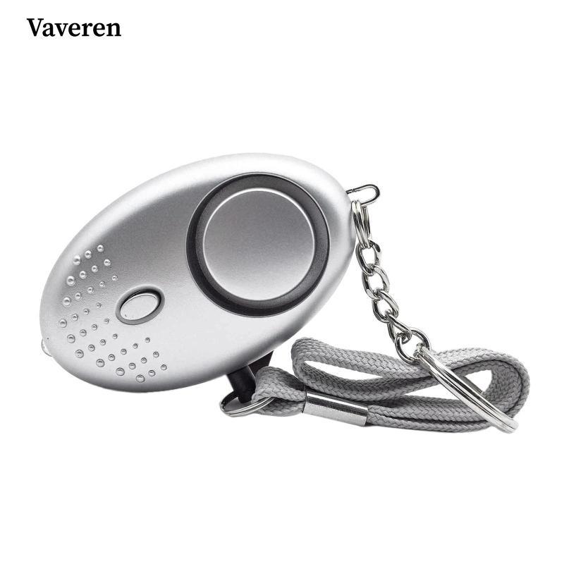 Nhân viên cá nhân Panic Rape Attack Safety Security Alarm Key có đèn