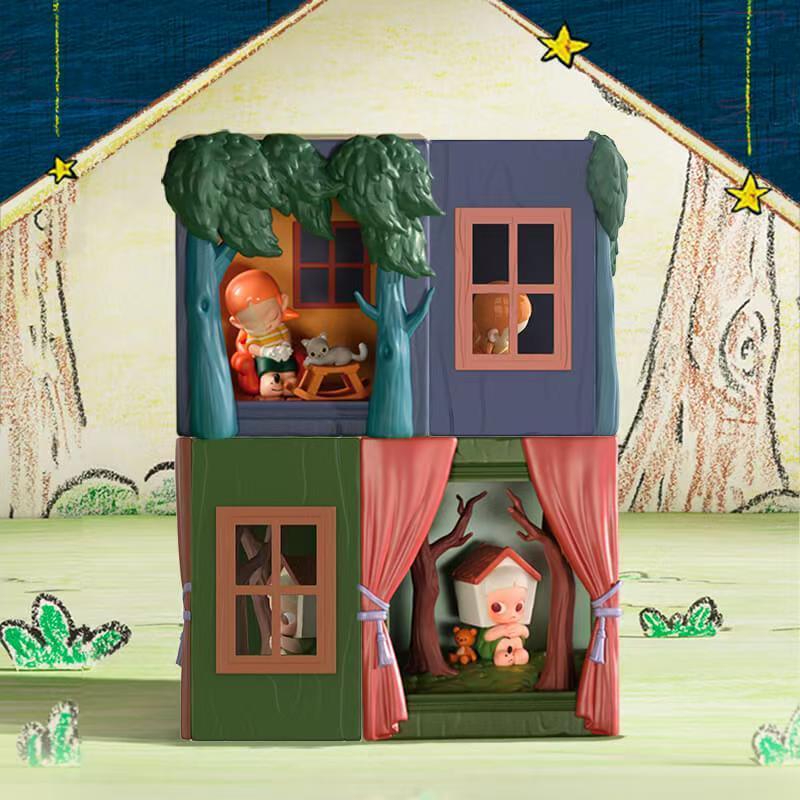 P POPMART POPMART Zsiga Cửa Sổ Bên Ngoài Cửa Sổ Tay Đồ Chơi Búp Bê Quà Tặng
