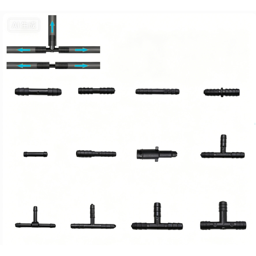 Bộ kết nối chân không Hệ thống kết nối không kẹp Chất liệu Nylon 66 mạnh mẽ