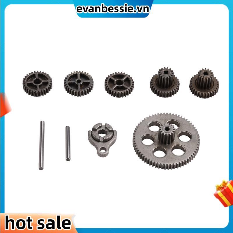 8 Chiếc Gear Thép Cứng Rc Gear Kit Cho FMS FCX24 1 / 24 RC Xe Nâng Cấp Phần