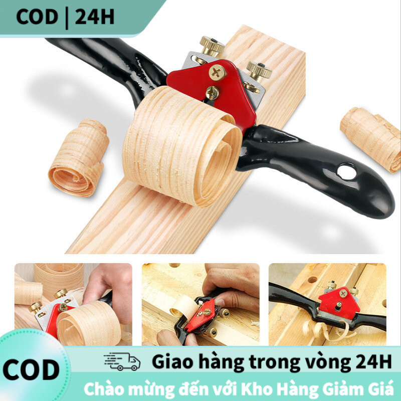 [COD] Bào gọt gỗ mini HKS1 không cần điện máy bào góc cạnh sắc