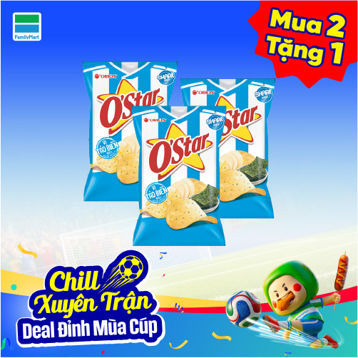 Mua 2 Tặng 1 Ostar tảo biển 90g