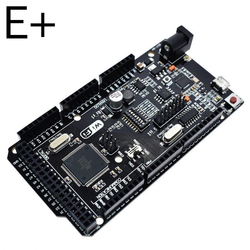 127 Mega2560 + WiFi R3 ATmega2560 + ESP8266 Bộ nhớ 32Mb USB-TTL CH340G Tương thích cho Arduino Mega 