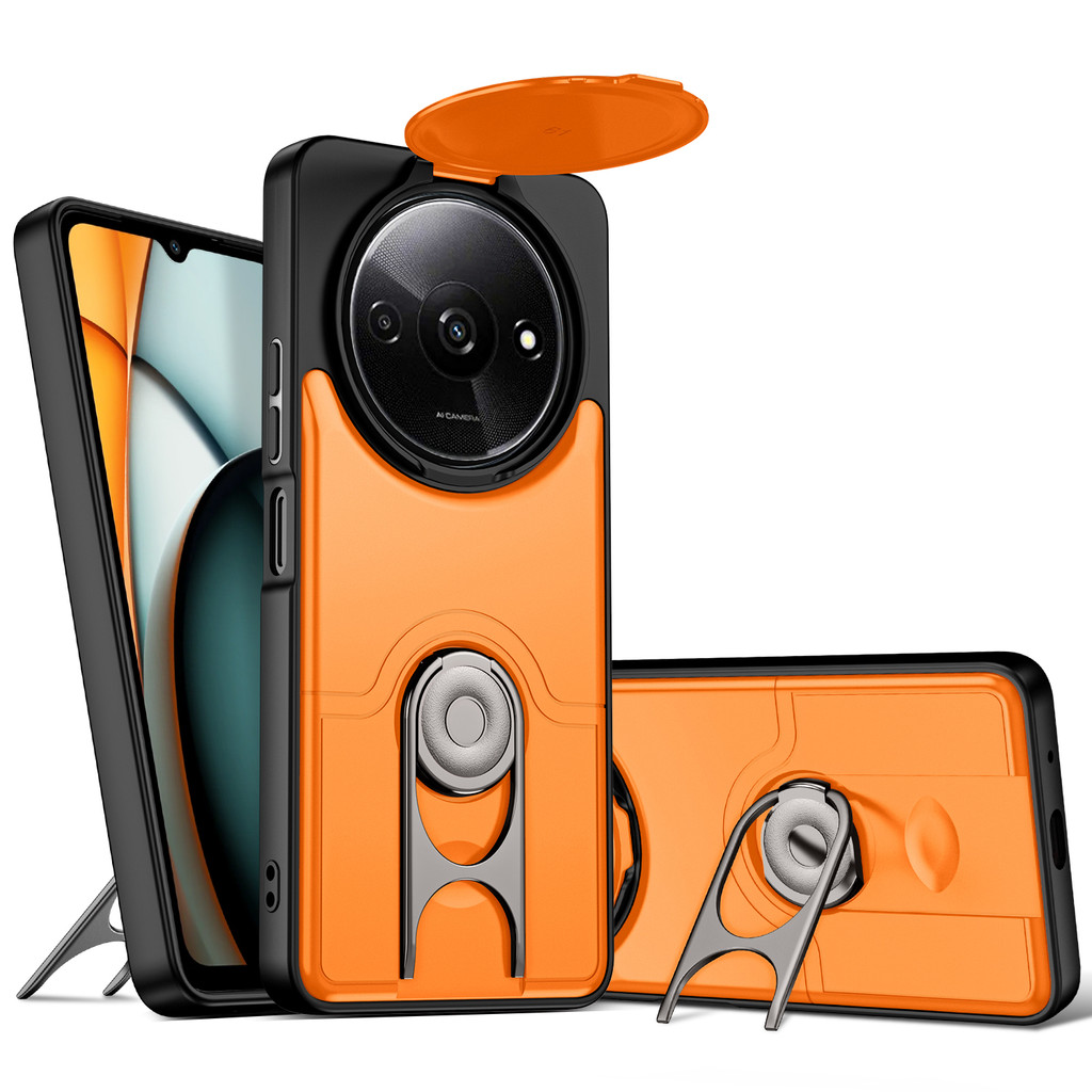 Dành Cho Xiaomi Redmi A3x Ốp Lưng Redmi A3 Bao Redmi A3 A3X Ốp Lưng Mờ Cảm Giác Cứng Quân Sự Đứng Bả