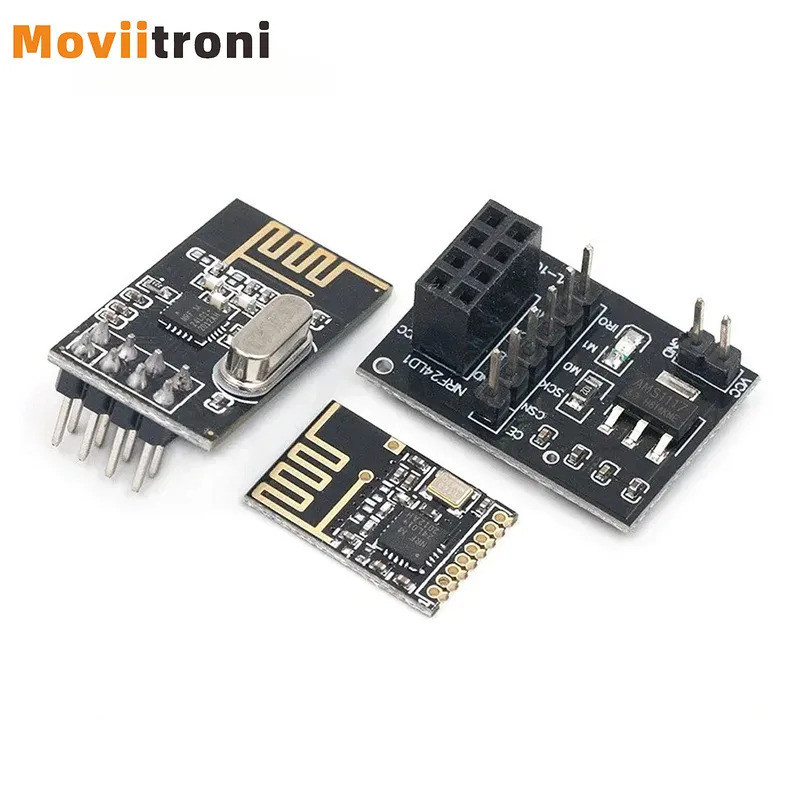 Mô-đun truyền dữ liệu không dây NRF24L01 + 2.4G 2.4GHz NRF24L01 phiên bản nâng cấp NRF24L01 + PA + L
