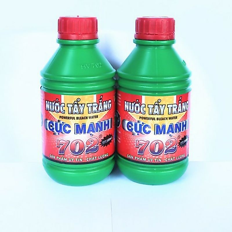 CHAI TẨY TRẮNG 702 LOẠI 500ML TẨY LỐC MÁY ĐẦU BÒ