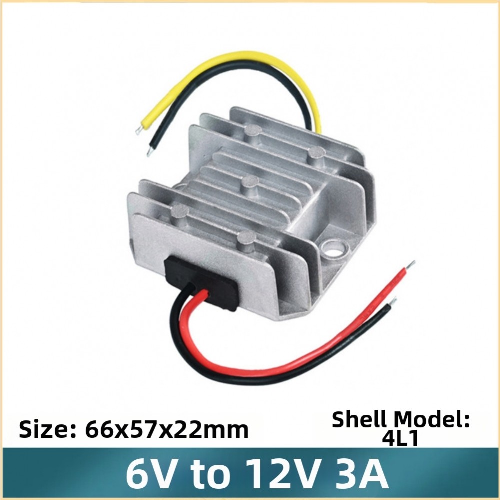 Bộ chuyển đổi tăng cường 12V 3A 36W Phạm vi đầu vào DC 5V 6V 11V cho thuyền ô tô Bánh răng công nghi