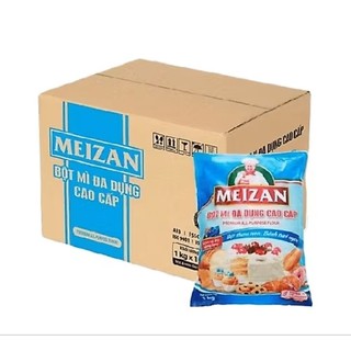 1 thùng 10 gói Bột mì đa dụng cao cấp Meizan 1kg