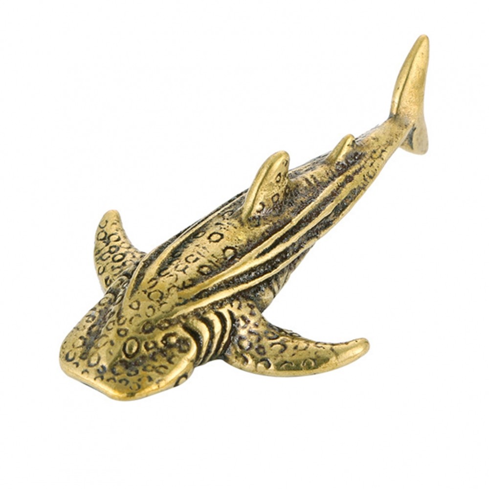 [DOLLDOLL-VN]Shark Bronze Handmade Office Old Replacement Table Tea Pet Traditional
