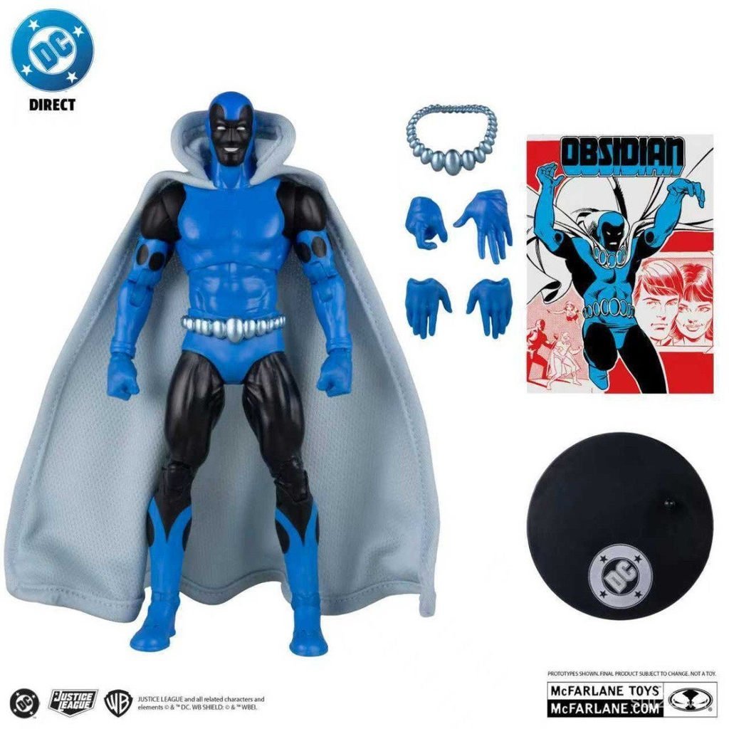 Dòng trang 23cm phong cách mới Mr Xương Biến Dạng Obsidian Batman Lightning Aquaman Nhân Vật Hành Độ