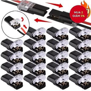 Đầu nối điện chống nước Đầu nối cáp ô tô 50 chiếc 2 chân