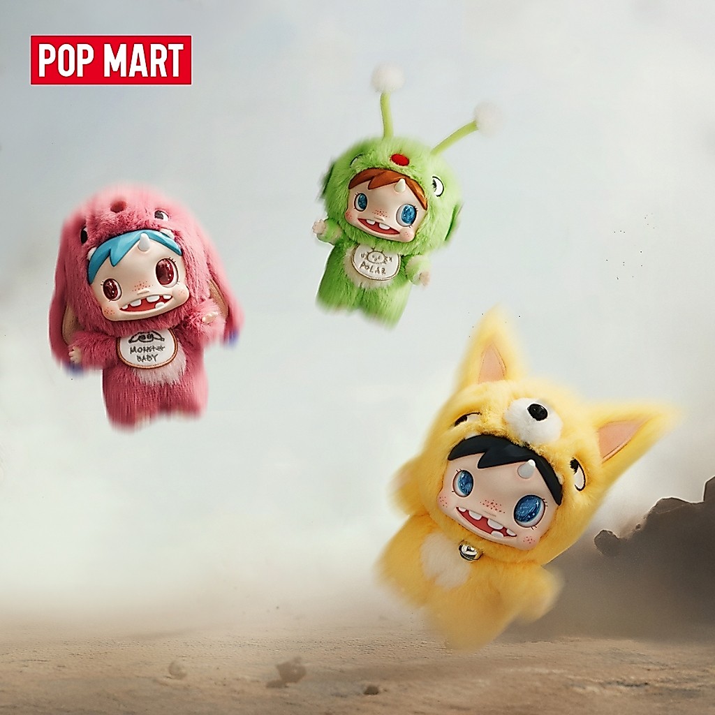 POP MART POLAR-Monster Baby Collection Series Plush Pendant Ver.1 - Whole Set