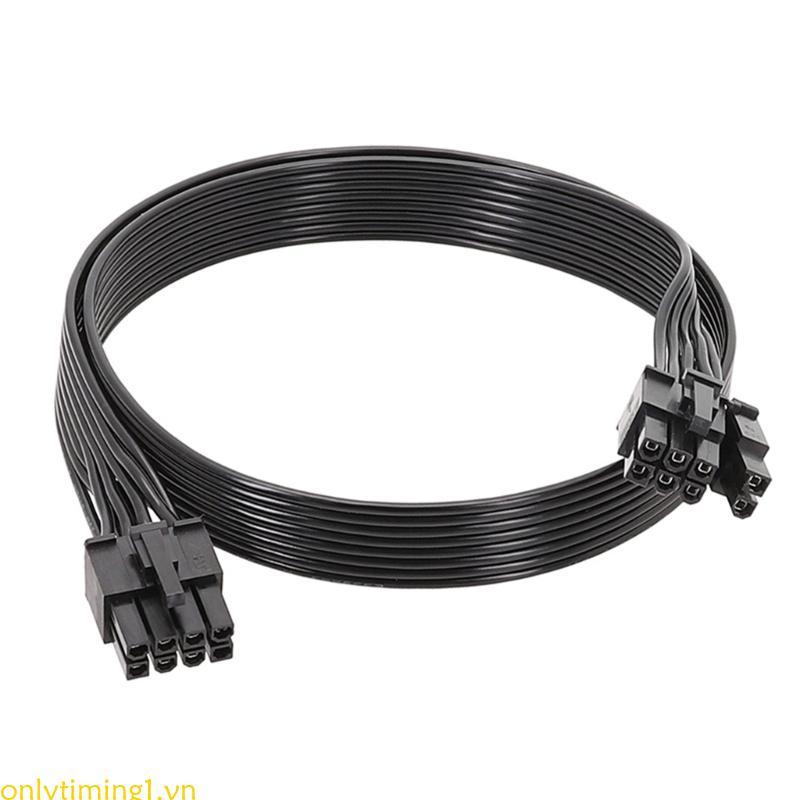Onlytiming1 Cáp mô-đun choCorsair HX1200 HX1000 HX850 HX750 GPU PCIe 8Pin 6 + 2Pin sang PCIe CPU 8Pi