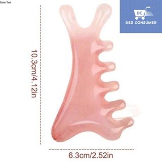 Lược kinh tuyến đầu, Lược Massage đa chức năng 4 trong 1, Đầu cạo cơ mặt Kéo cơ mặt Dụng cụ mát xa mặt