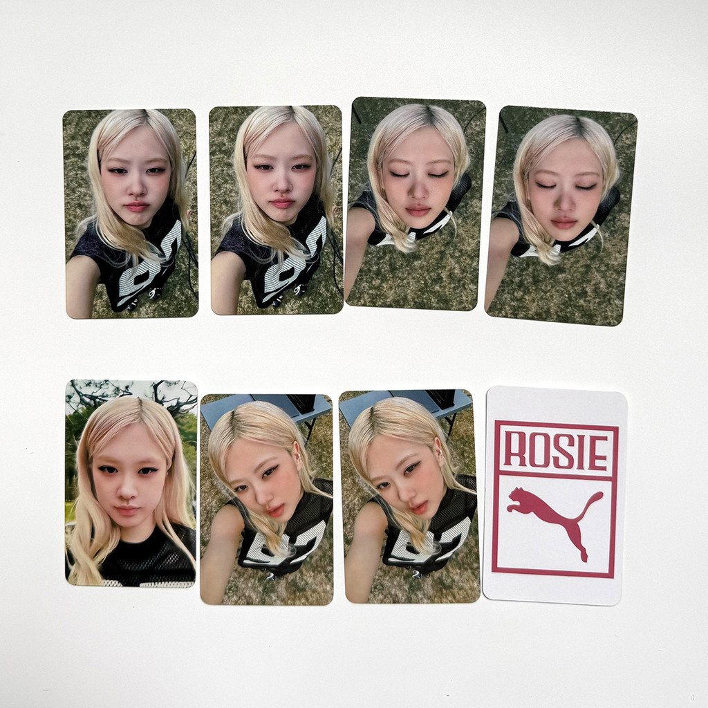 3-10 Chiếc BP ROSE ROSIE JUMP DEADLINE Bưu Thiếp LISA JENNIE JISOO Trong Suốt Lomo Cards ALTER EGO P
