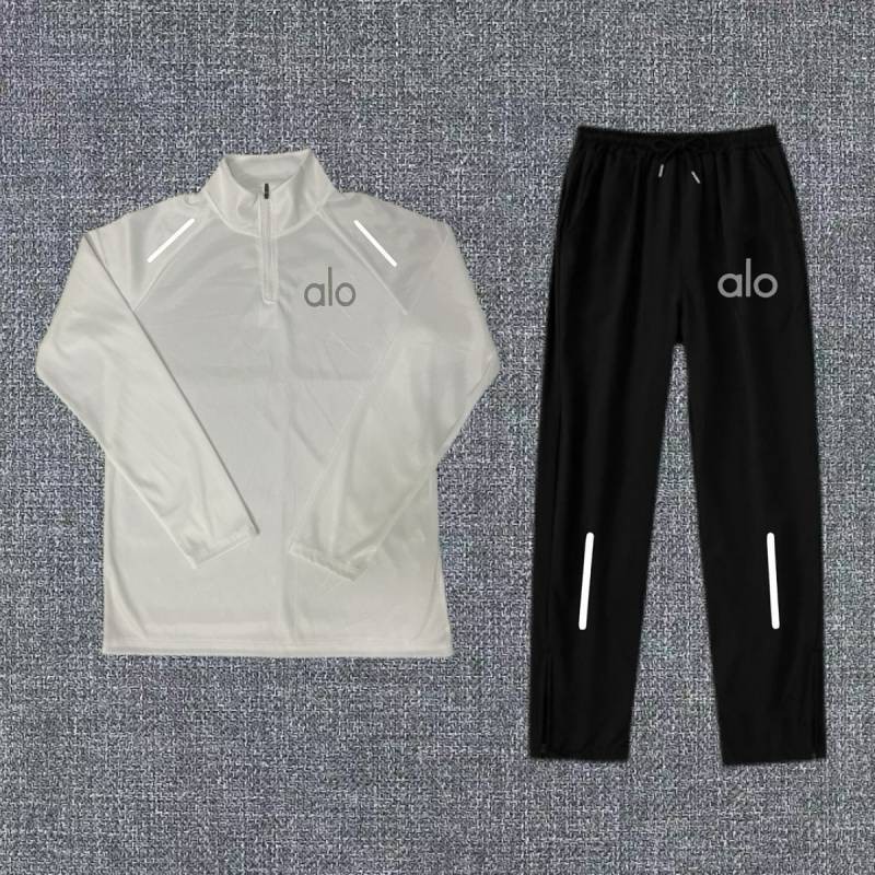 Men's and Women's Same Half Zipper Quick-Drying Versatile Outdoor Sports Long-Sleeved Trousers Exerc