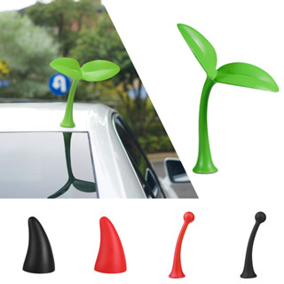 Trang Trí Xe Dán Trang Trí Mái Nhà Sáng Tạo Đồ Trang Trí Xe Máy 3D Saplings Dễ Thương Thú Vị DIY