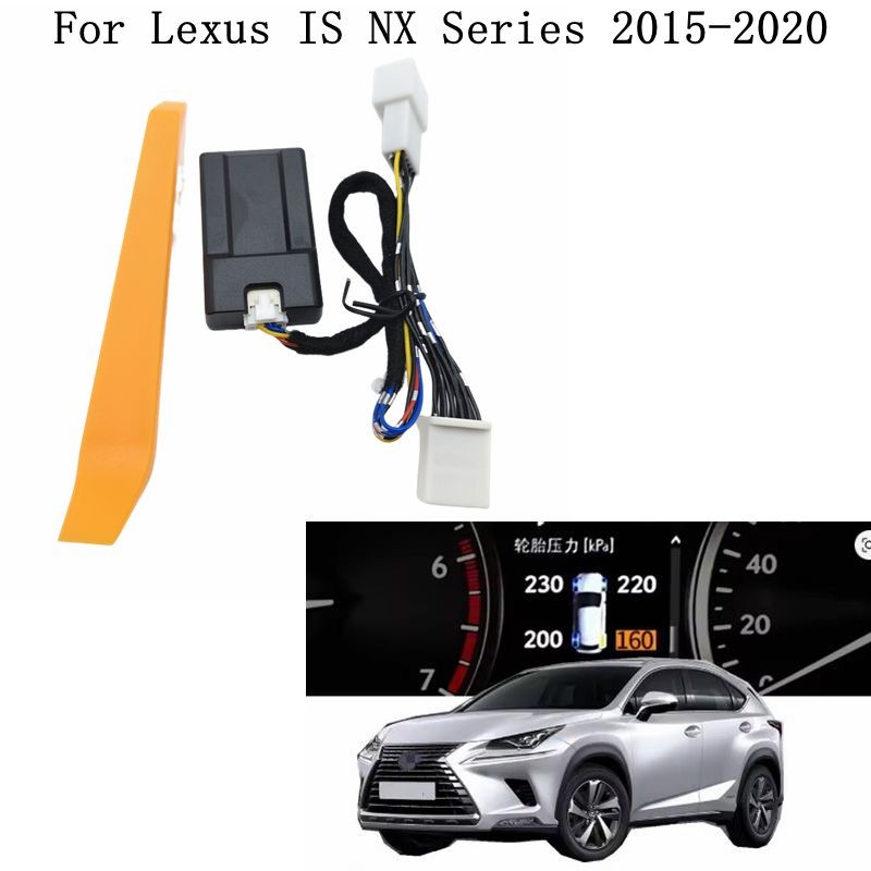 Xe TPMS Hiển Thị Áp Suất Lốp Hệ Thống Giám Sát Báo Động An Ninh Cho Xe Lexus IS NX NX200t NX300h Ser