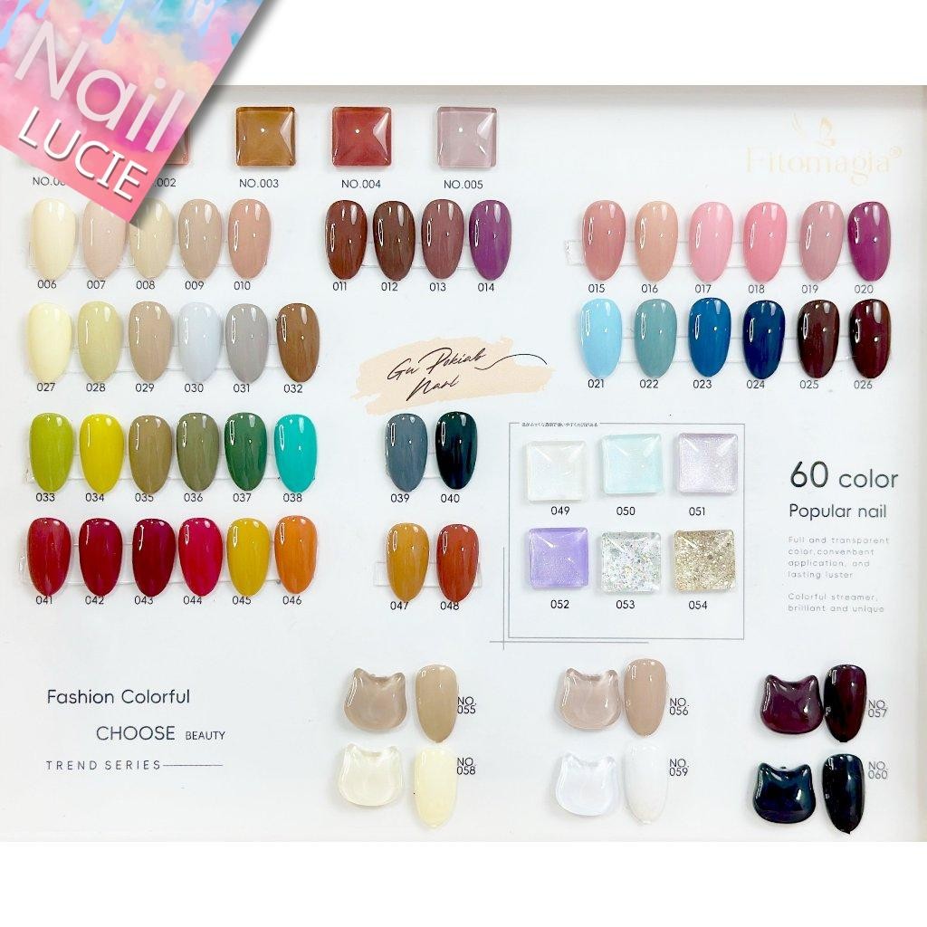 [Tặng Bảng Màu] Set 60 Màu Sơn Color UV Gel FITOMAGIA Chính Hãng