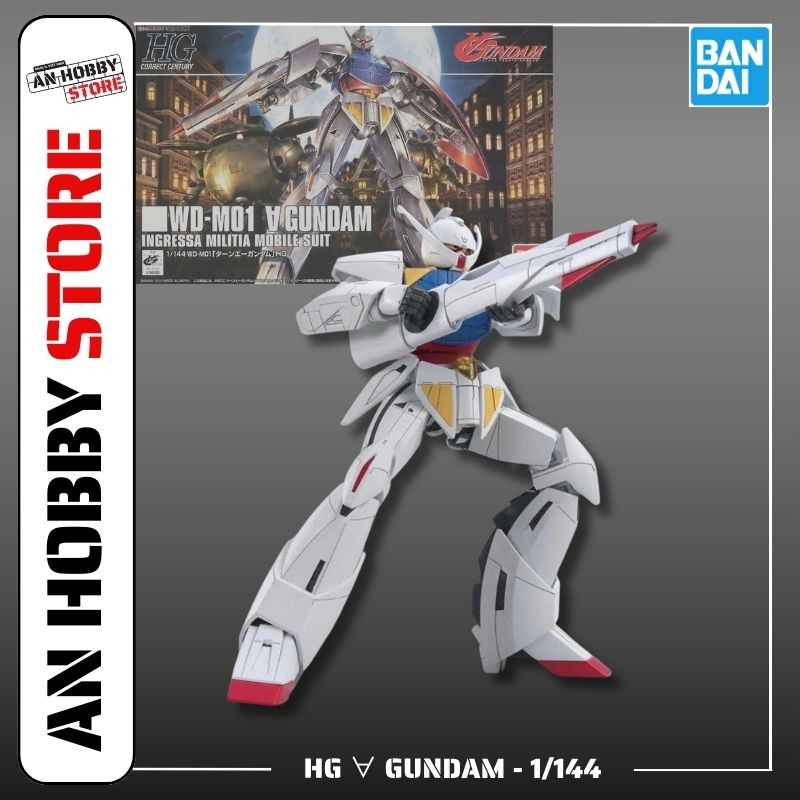 [HÀNG SẴN] BANDAI MÔ HÌNH LẮP RÁP HG 1/144 TURN A GUNDAM