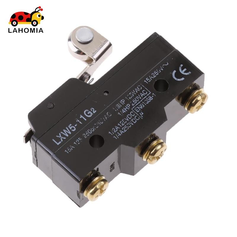 LXW5-11G2 1NO 1NC SPDT Con Lăn Dài Nhất Thời Bản Lề Đòn Bẩy Cánh Tay Micro Switch