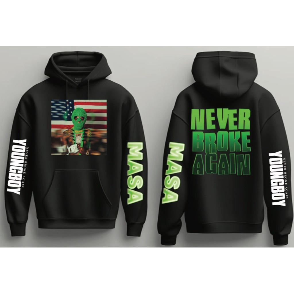 2025 ♧ ❈ Áo Hoodie NBA Youngboy MakeSlime Again ❈ ❈