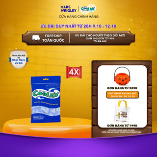 Combo 4 Túi Kẹo Candy Sing-Gum Cool Air Hương Bạc Hà - Khuynh Diệp 50 Gói 2 Viên