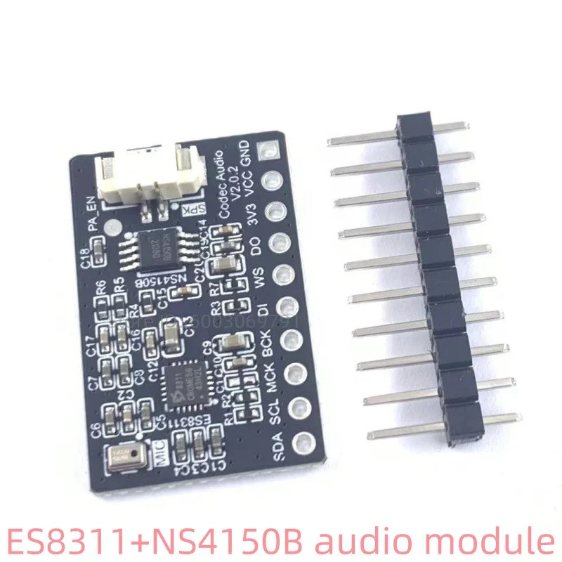 Mô-đun âm thanh ES8311 + NS4150B, mô-đun âm thanh kỹ thuật số, bộ khuếch đại âm thanh, micro trên bo