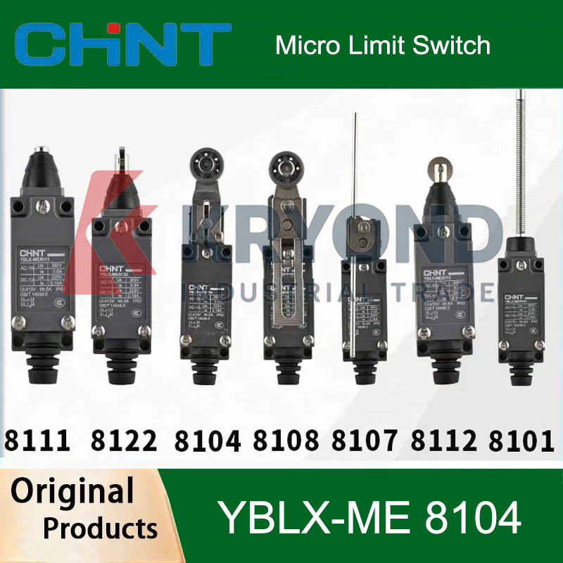 Công tắc giới hạn vi mô CHINT YBLX-ME / 8108 YBLX-ME / 8104 Cơ giới hạn 8108 8104 8111 8101 8166 810
