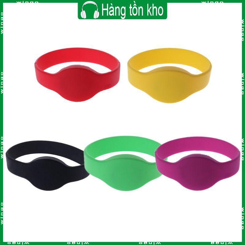 WIN EM4100 TK4100 Vòng đeo tay RFID Vòng đeo tay chịu nhiệt độ cho công viên trẻ em