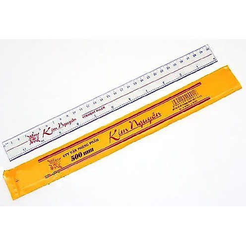 Thước kẻ mica 50cm