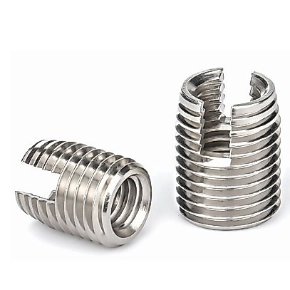 10c Ren cấy Helicoil đặc, helicoil tự taro M5 inox