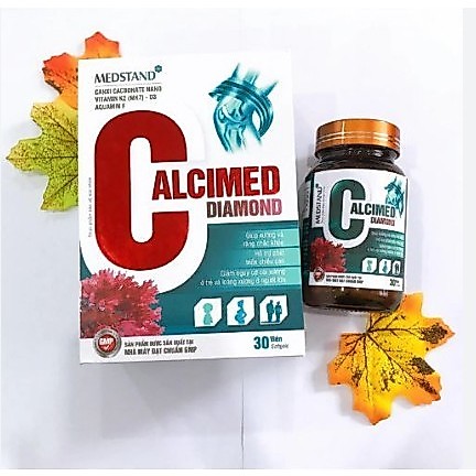 Viên Uống Bổ Sung Canxi, Tăng Mật Độ Xương, Tái Tạo Mô Sụn- CALCIMED DIAMOND- MedStand