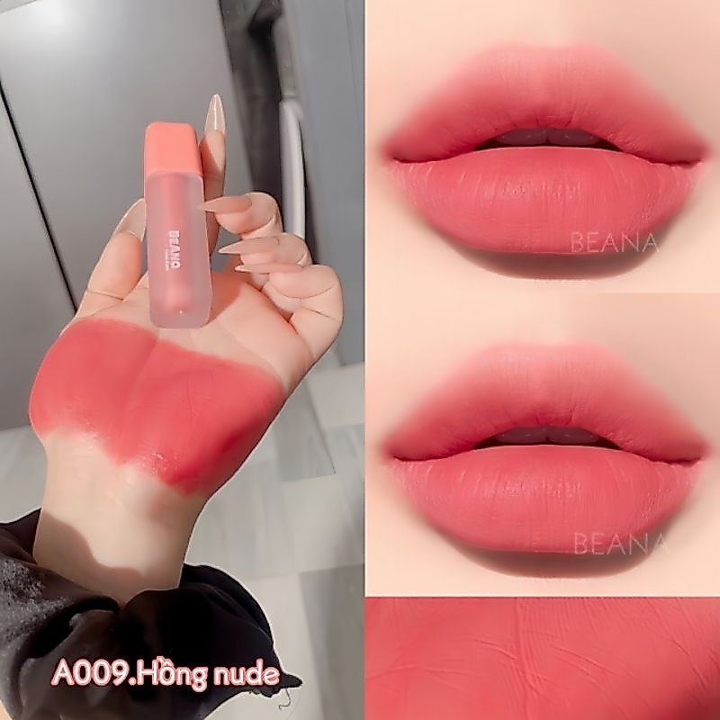 Son BeAna son hồng nude, son màu hồng son tone hồng, son hồng cam nude son hồng đào, son beana chính