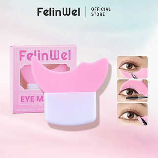 FelinWel - Dụng Cụ Trang Điểm Mascara & Kẻ Mắt Đa Năng Tái Sử Dụng, Chống Lem Nhem, Dễ Dàng Trang Điểm Cho Người Mới Bắt Đầu