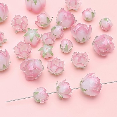 1 Máy Tính Hoa Đào Mặt Dây Chuyền Acrylic Chịu Nhiệt Phim Phụ Kiện Làm Vòng Tay Hoa Đào Hoa Đào Mặt Dây Chuyền Cho DIY Trang Sức Làm