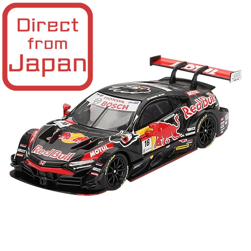MINI GT 1/64 Honda NSX-GT Type S GT500 SUPER GT Series 2022 #16 Red Bull MOTUL MUGEN NSX-GT TEAM Red