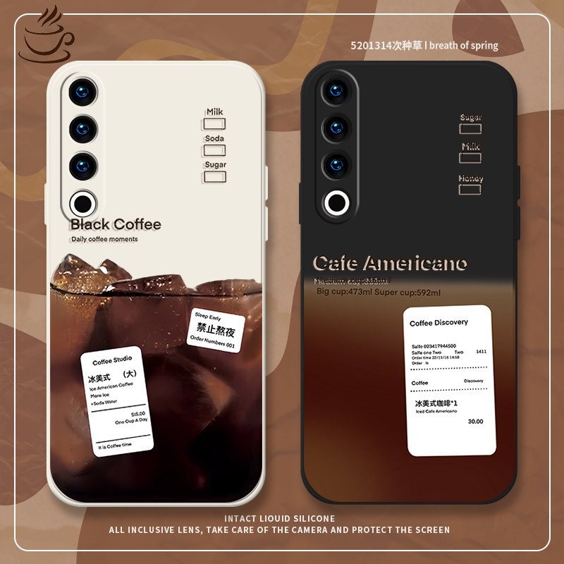 Phong Cách Ice American Thích Hợp Cho Meizu 21 Vỏ Điện Thoại Phong Cách Mới meizu20pro Bìa Mềm mz17p