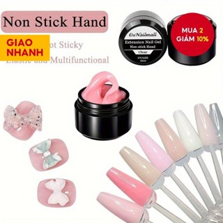 10 ml Chống Dính Tay Chắc Chắn Nối Dài Gel Móng Tay Trong Suốt Màu Hồng Khỏa Thân Gel Nối Dài Kim Cương Giả Keo Gel Dễ Dàng Vận Hành