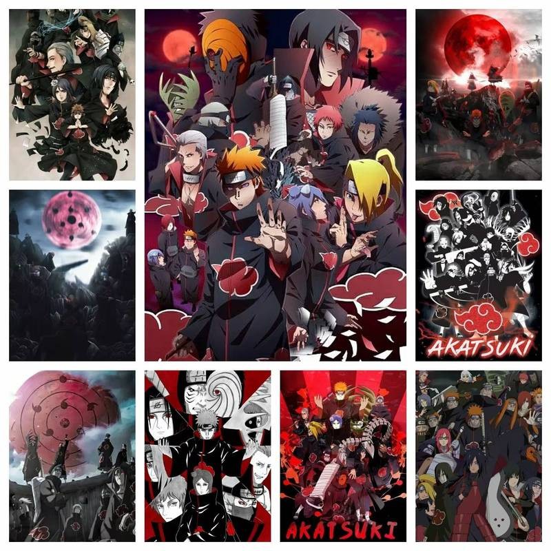 Naruto canvas Tranh Trang Trí anime Nghệ Thuật Treo Tường Thích Hợp Cho Nhà Trang Trí Thanh Phòng Trò Chơi Quà Tặng Trẻ Em