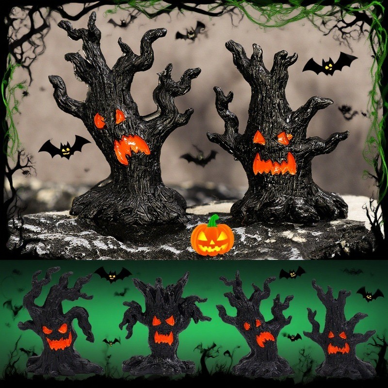 1 / 4 Cái - Các Bức Tượng Nhỏ Dryad Series Cho Ngôi Nhà Ma Ám | Đồ trang trí kinh dị bằng nhựa Hallo